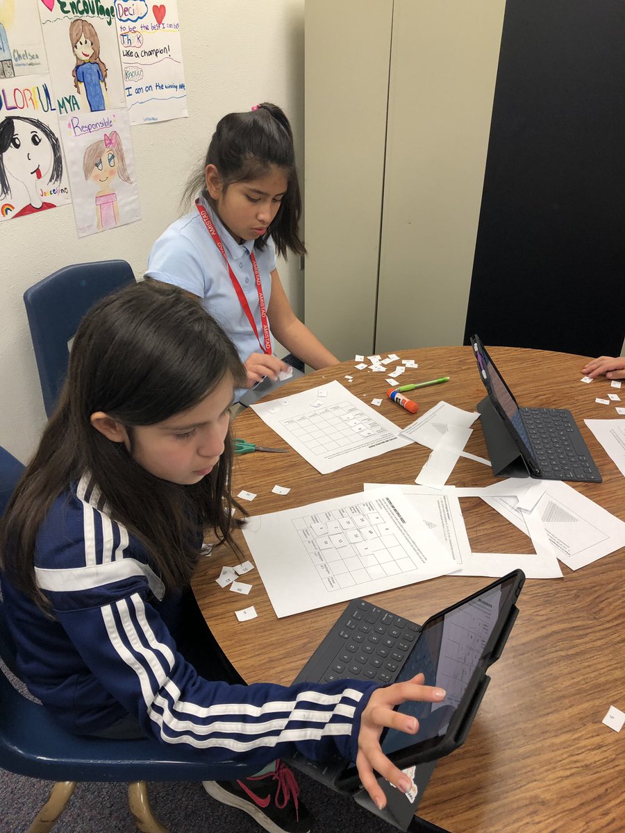 pittingerk's tweet photo. Working to the last bell in GT with our Factors and Multiples Puzzle. Sure will miss these beautiful brains! #wearecentral #lastday https://t.co/0UO1siaDza