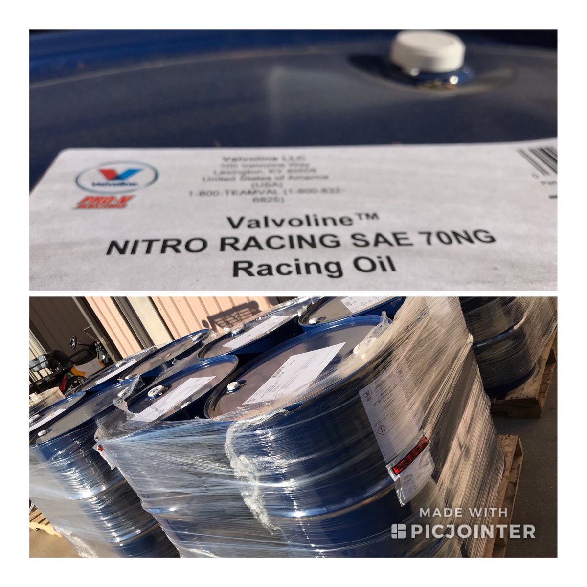 ClayMillican's tweet photo. You know it’s getting closer to time to #stomponthatloudpedal when the @Valvoline Nitro 70 shows up #nhra https://t.co/AvwaSB8Vb0