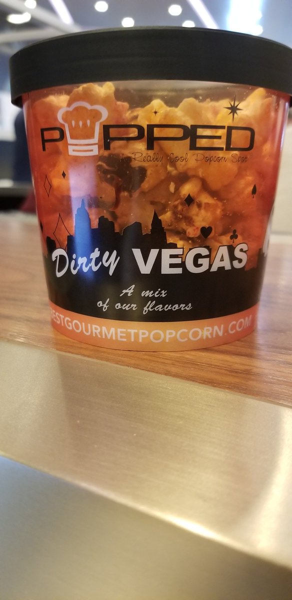 MethodGroupe's tweet image. We are getting a taste of #vegas here at the @AriaLV with some #dirtyvegaspopcorn thanks @TiVo for the #snack #CES2019 #freebies #tech