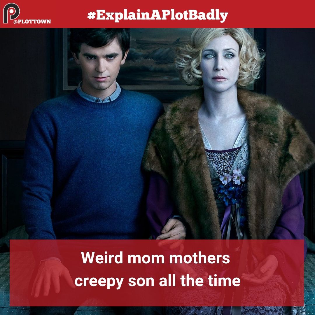 Plottown1's tweet photo. Funny, creepy and exciting. If you don't know the Netflix series "Bates Motel (2013)", give it a try.
________________
 #batesmotel #psycho #normanbates #universalstudios #alfredhitchcock #freddiehighmore #california #horror #cosplay #universalstudioshollywood #losangeles https://t.co/rM8gfJ37gu