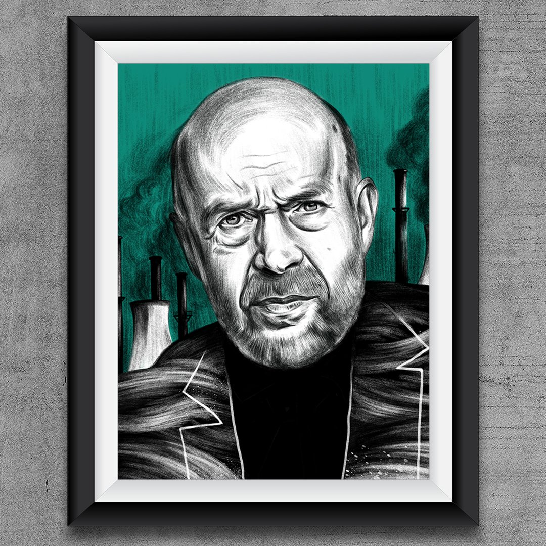 Artetorial's tweet photo. "Ignored Warning" by Jaya Nicely
"James Hansen has been warning us for years about global warming, are we finally ready to listen?" #Artetorial #EditorialasArt #MakeArtMatter #Artoftheday #Painting #Portraits #ShareArt #ClimateChange #GlobalWarming #SavethePlanet #Pollution https://t.co/wf5izBvG0i
