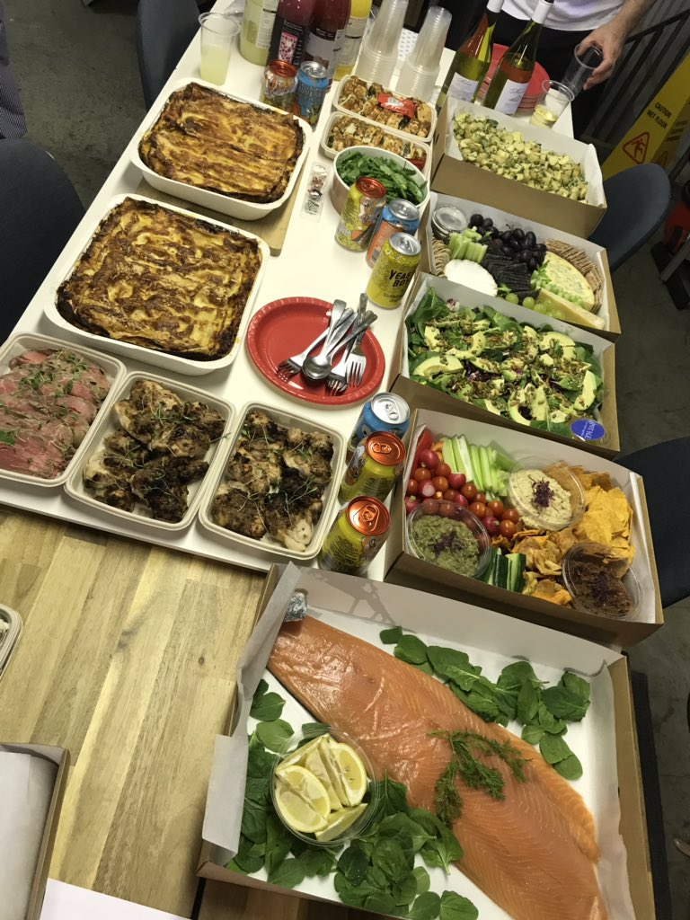 Kopapacafe's tweet image. Nice to finally get a chance to put a thanks you Christmas meal for my @CrosstownDough baking team. They were truly awesome in December, as they are every month. Great food from our neighbour @POTAGELONDON &amp;amp; Local London beers from @BeavertownBeer #HappyBakers
