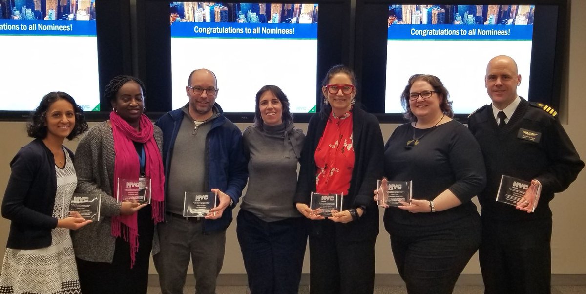 marisa_raphael's tweet photo. Congrats to my @nycHealthy #PublicHealth #EmergencyPreparedness colleagues who were nominated and received 2018 peer awards.  Their thoughtfulness, skill and dedication continue to inspire me! #EMGTwitter https://t.co/Cs6bBu2ch5