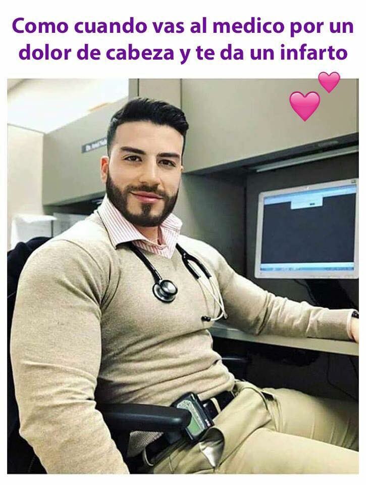 JUNYJOSE1's tweet photo. Que wuapo el doctor me gustaría ir con ese doctor jejejejeje 😄😄 https://t.co/HwVQ3UHK7l