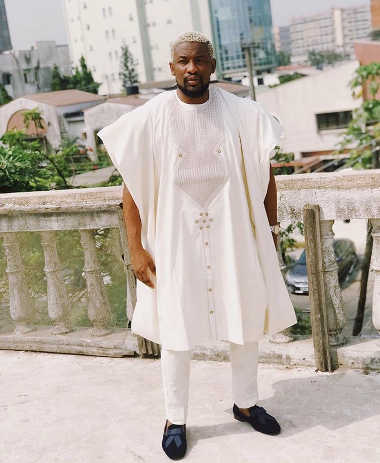 bellanaija's tweet photo. .⁦@iamDo2dtun⁩’s look to THE wedding today.

#BellaNaija https://t.co/h1HOlWRY4g https://t.co/RXQyqd8xct