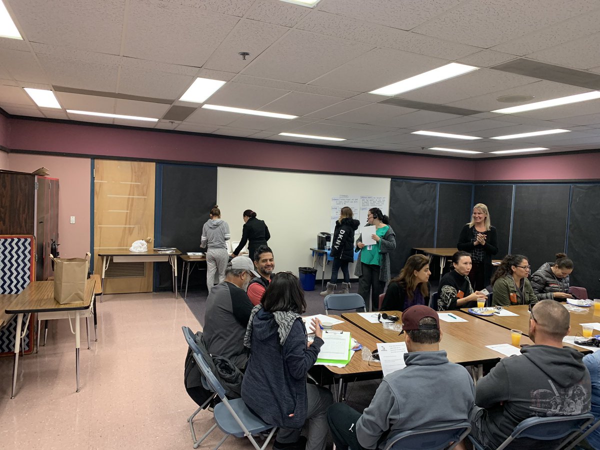 GEORGEWHITECapo's tweet photo. ELAC meeting at George White. Great turn out #GEPride https://t.co/OxIPBCMJAS