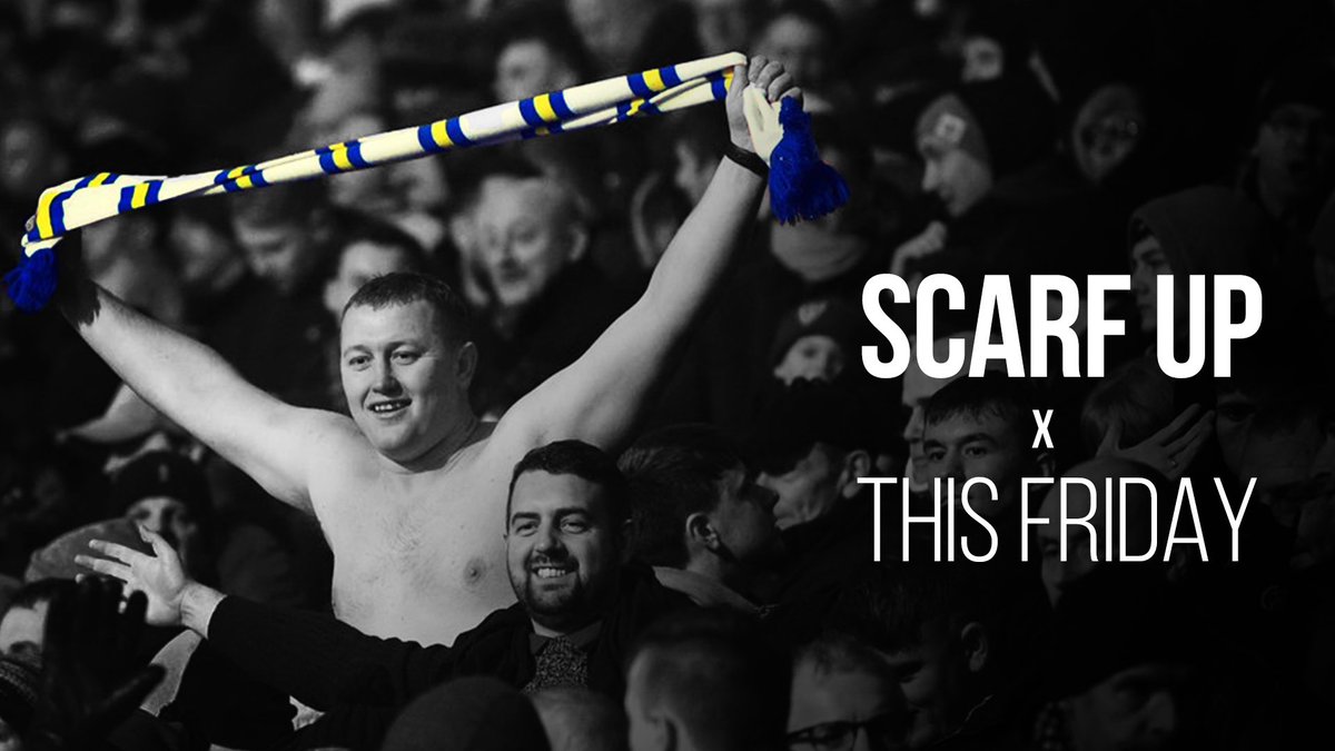 Get your scarves out for the lads at Elland Road this Friday!