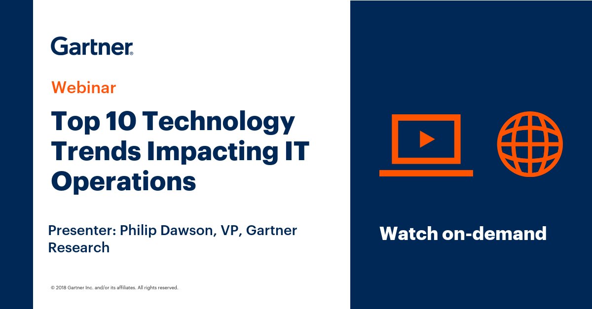 Gartner on Twitter "I&O leaders are struggling to maintain existing
