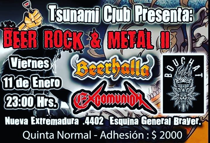 AriseWebzine's tweet photo. Este Viernes en #Santiago tocarán #Beerhalla #Bouchat y #Excomunion en la segunda versión del evento Beer Rock & Metal.
¡RT! https://t.co/EbmA9XBFTT https://t.co/yB0BRPioCG