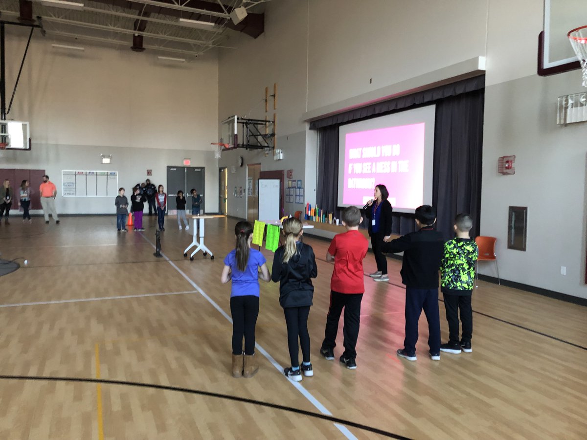 Hamfamwildcats's tweet image. Our Behavior Reteach Assembly today. #knowingtherules #hamfam