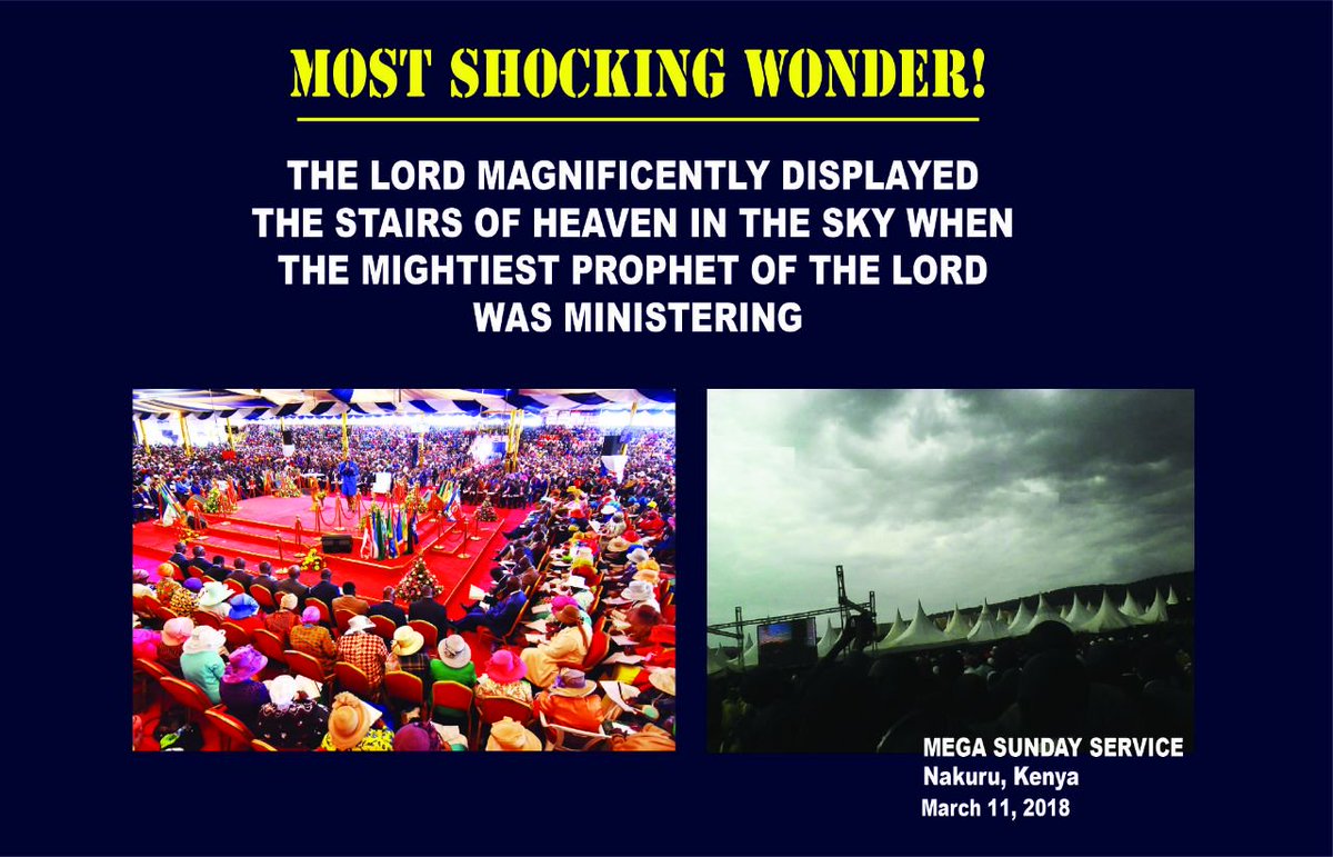 naserian_2's tweet photo. #TheChurchEntryIntoHeaven has never been such a reality until most recently when THE LORD decided to lower the stairs of heaven and allowed mortal men to behold heaven while still on this earth!  How shocking!! https://t.co/p3wWebkL4w