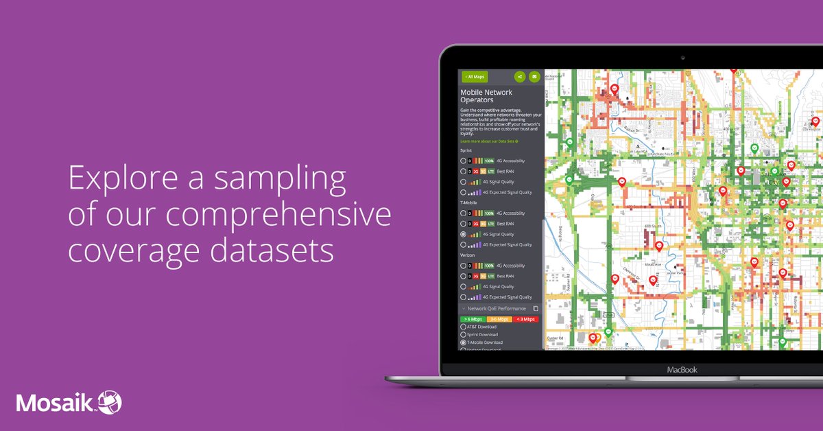 Explore a sampling of our comprehensive data sets by different industry verticals or all at once with DemoMaps. demo.mosaik.com