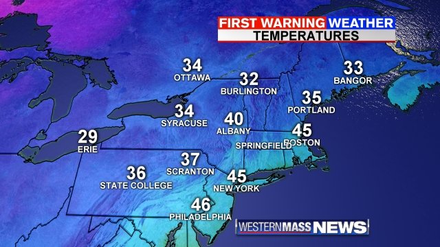 Lunchtime temperatures across the region. Click for your latest forecast: bit.ly/1HwPF1d