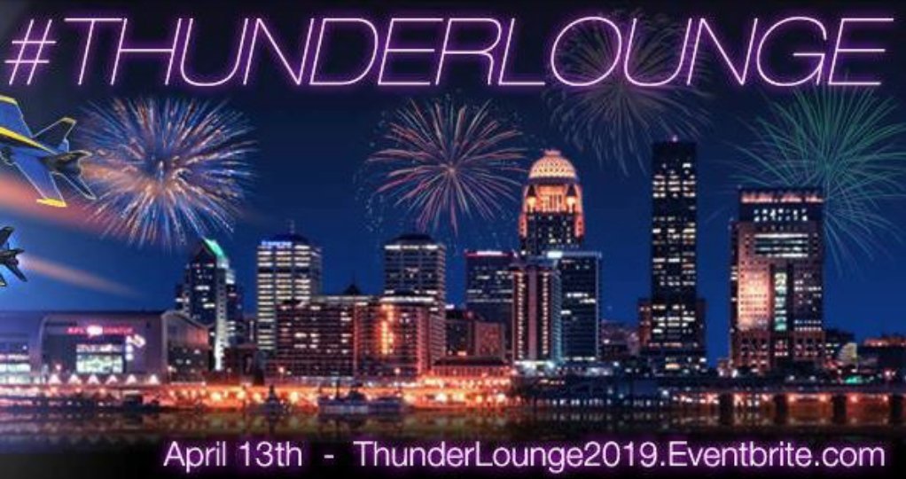ThunderLoungeKY's tweet photo. Tickets On-Sale Now for one of the BEST Events we produce all year our Thunder Lounge at Thunder Over Louisville! Ticket Includes Admission, Cocktails, Food, &amp; THE BEST VIEW IN THE CITY of the Air Show &amp; Fireworks!! Get Tickets Now at https://t.co/YOpFCze8y1 https://t.co/539VGvvM7J