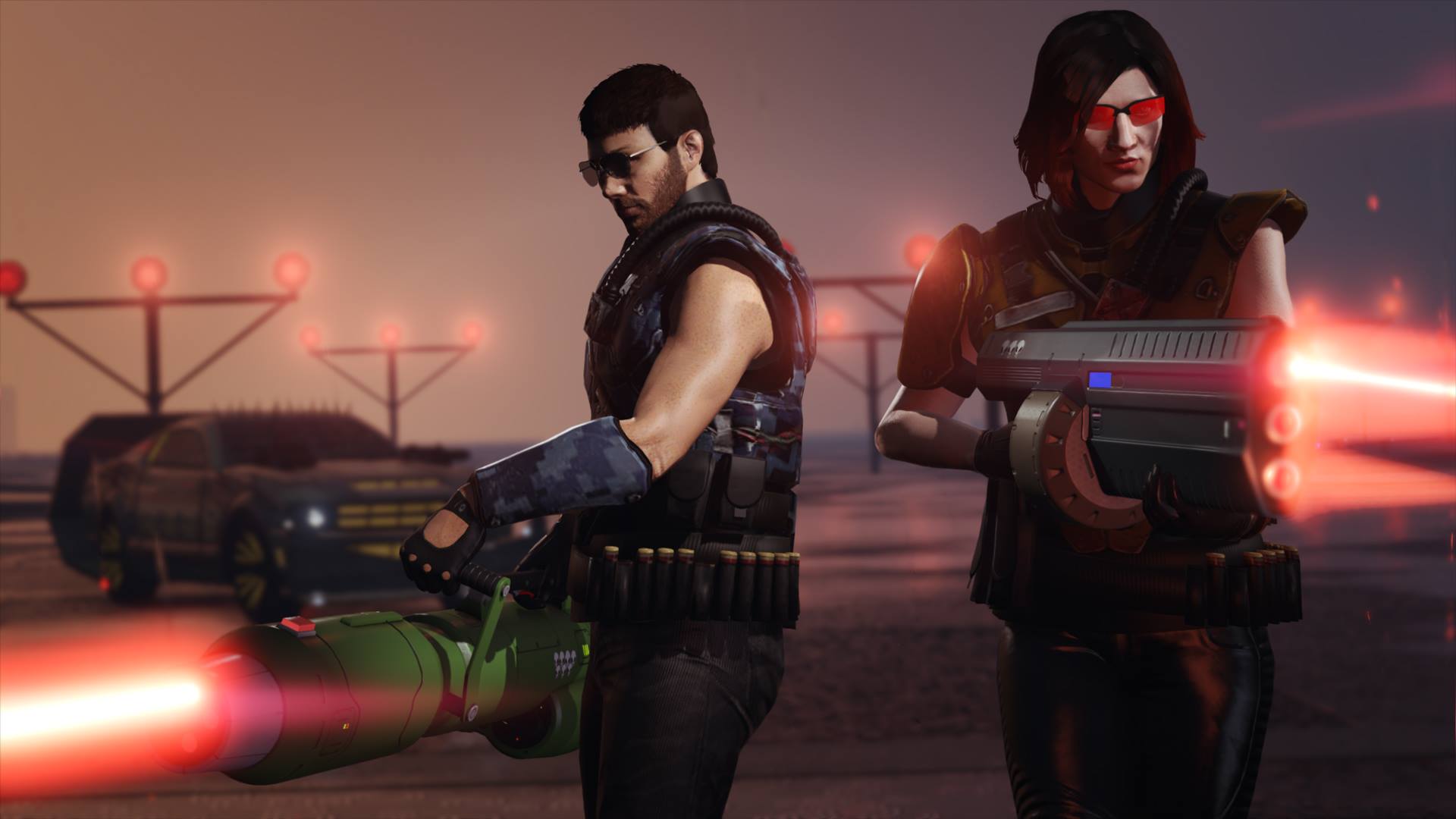 Rockstar Games 自由なる未来へようこそ 新しい 宇宙戦隊リパブリカン モデルの武器 ヘルブリンガーとウィドウメイカーが Gtaオンライン に新しく登場します 今回の Gtaオンライン のボーナスの詳細は こちらをご覧ください T Co
