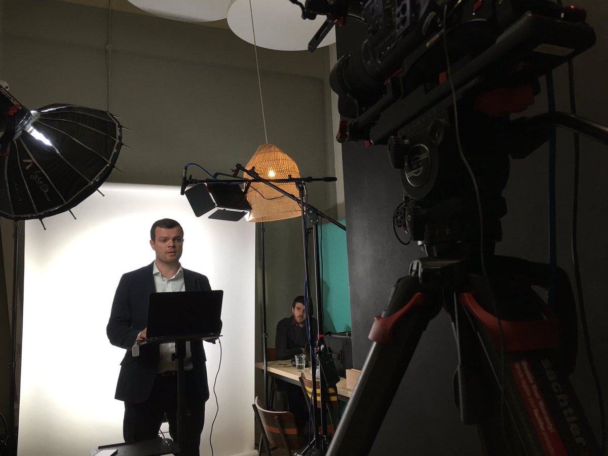 Shooting product demos at <a href="/thisworkspace/">THIS Workspace</a> in #Bournemouth today for <a href="/lumiglobal/">Lumi Global</a> - #watchthisspace #video #film <a href="/Sachtler/">Sachtler</a> <a href="/Sony/">Sony</a> <a href="/rodemics/">RØDE</a> @aputuretech