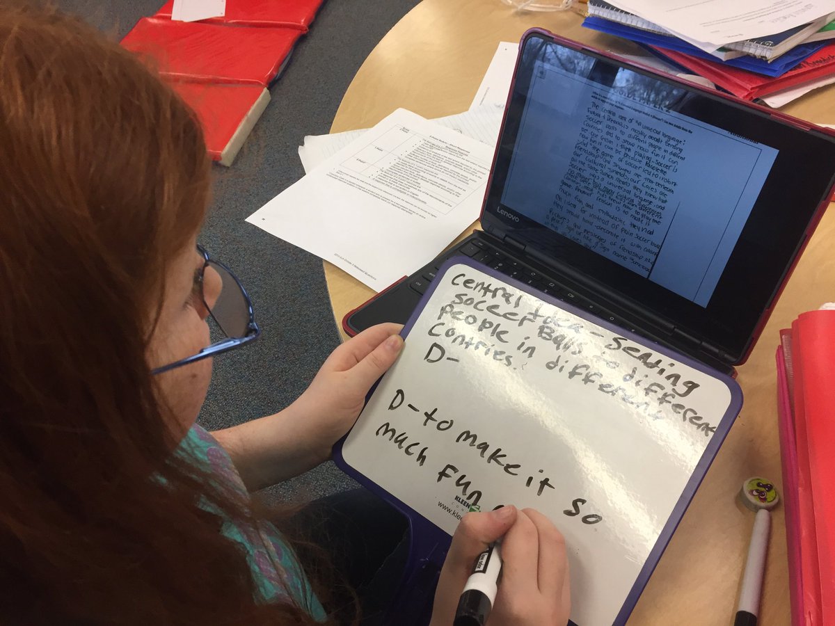 6thgradelyons's tweet photo. Students did a great job at becoming expert scorers of 2point constructed responses today. #empowerlyons https://t.co/hRsynK9cqI