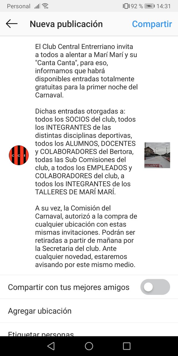 Club Central Entrerriano tweet media