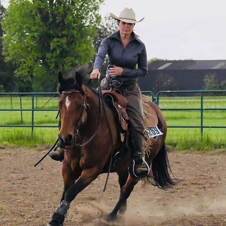 HuskThe's tweet photo. Heres one international customer using our HUSK Ultimate Boots! 

Here is Debbie Drew from Canada🇨🇦 keeping her horse's legs cool &amp; protected....
Ultimate boots are in our #januarysale 
https://t.co/sl7mcI4RXc

#husktechnology #sale #horseboots #barrelracing #canada #equestrian https://t.co/51pC9vSlFQ