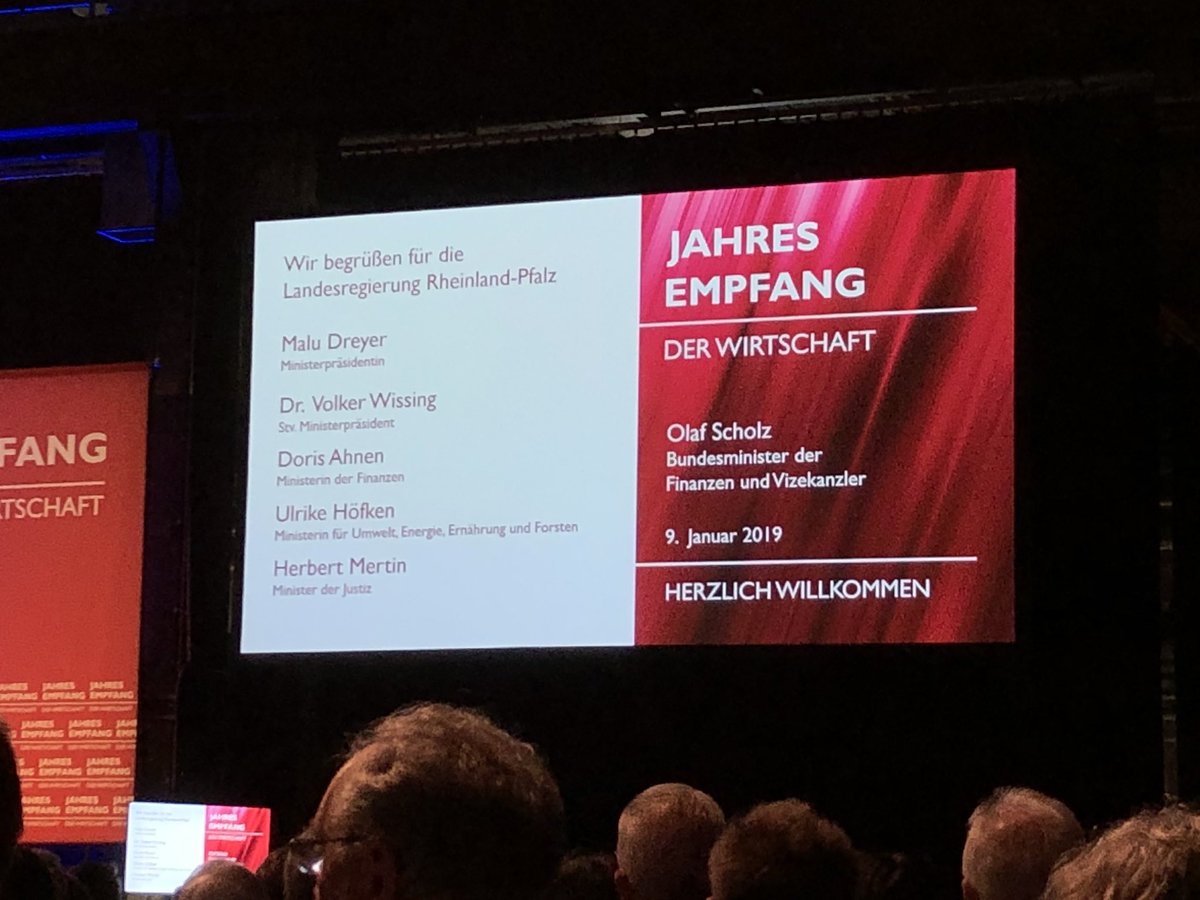 Participating at Jahresempfang der Wirtschaft 2019 in Mainz #jahresempfang