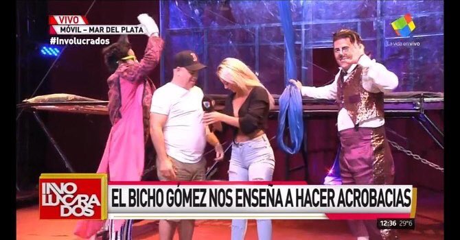 CirqueXXI's tweet photo. Hoy en @involucradostv con @SolPerez y @bichogomezOK 
Desde @CirqueXXI  en en puerto de #MardelPlata https://t.co/LK1up3sIkT
