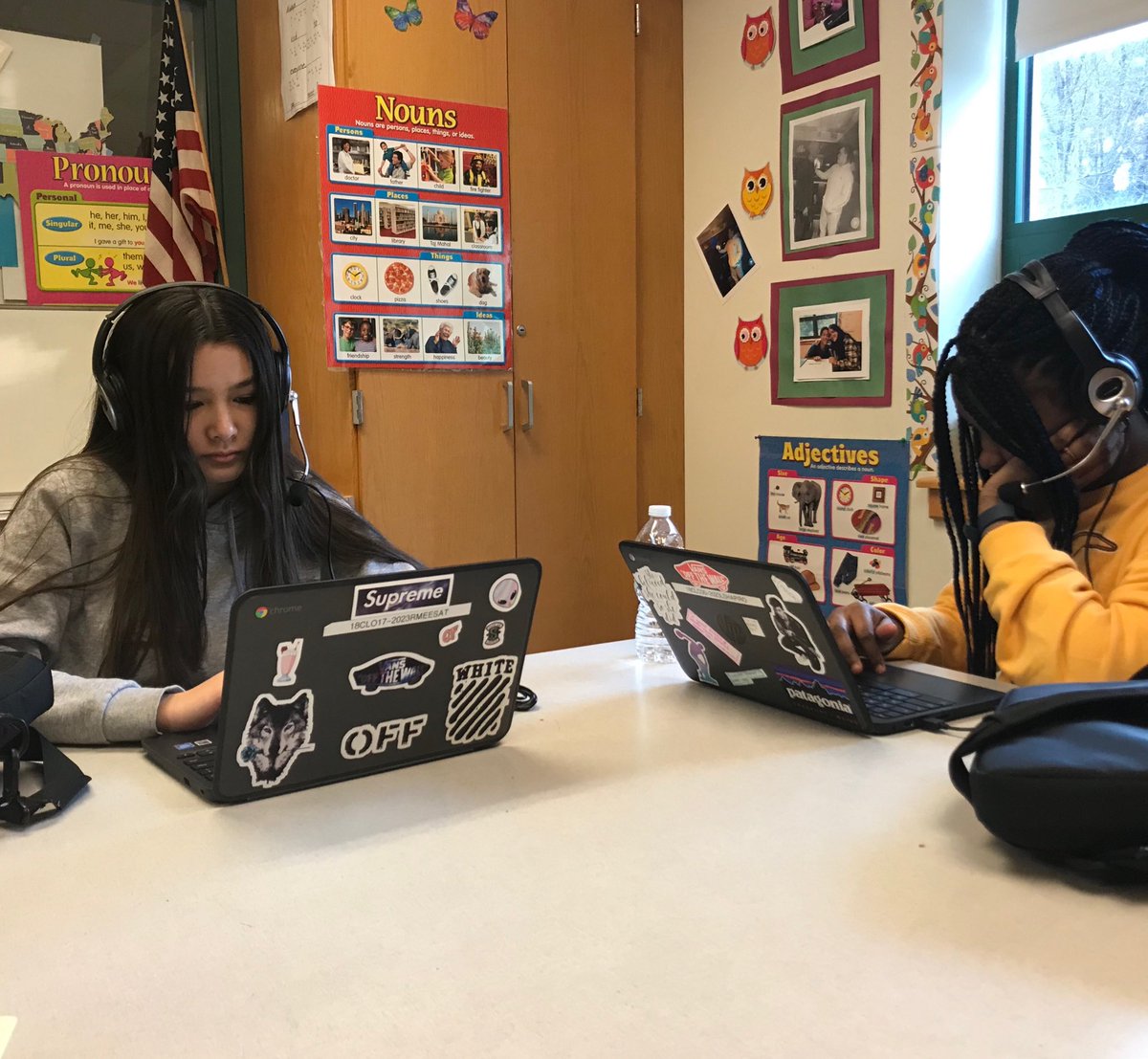 MonicaF99671288's tweet photo. ELs taking their annual assessment! #nrsd #Hale #HMS https://t.co/3YVPnmsGDy