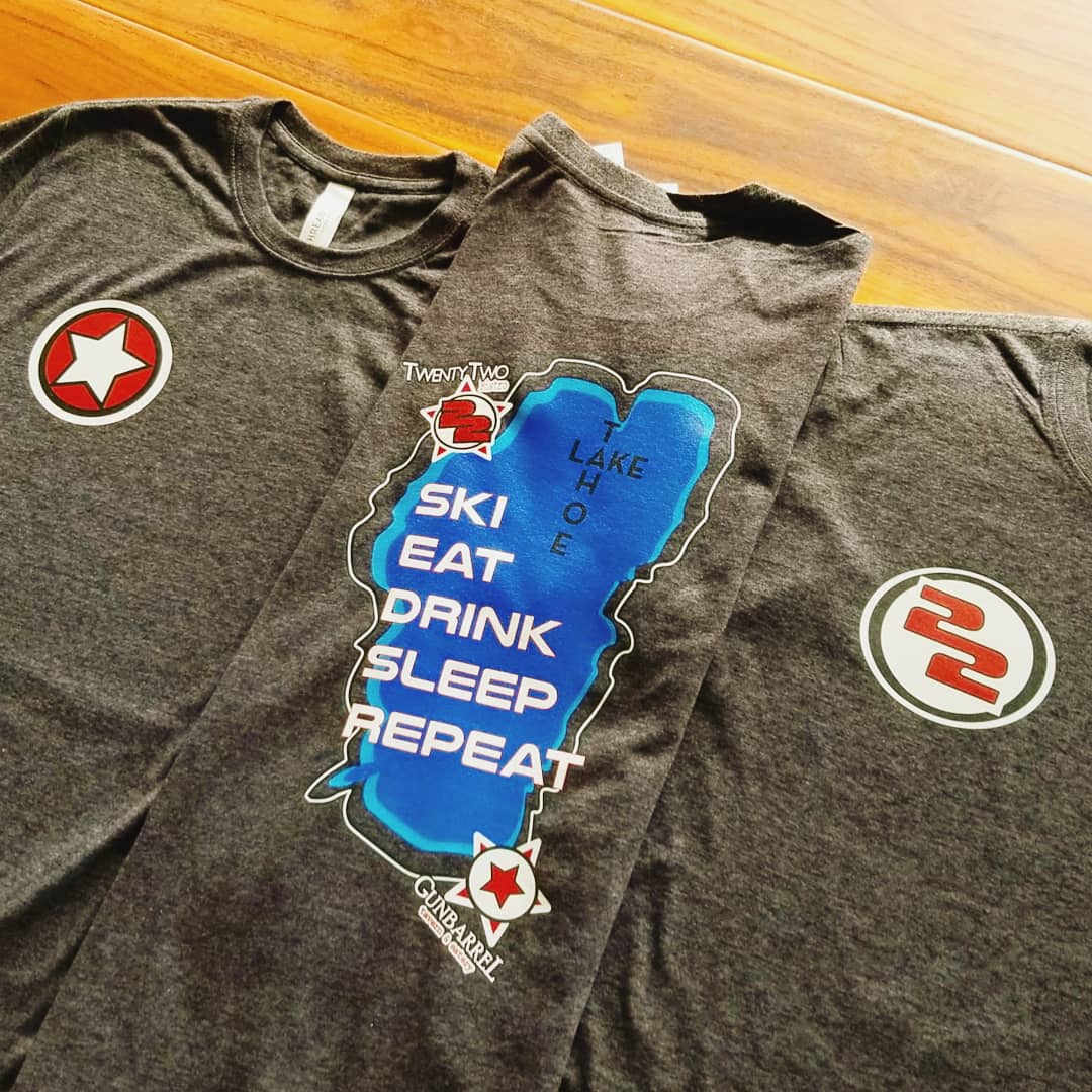 BigFrogReno's tweet photo. We made t-shirts for TwentyTwo Bistro and Gunbarrel Tavern &amp; Eatery! https://t.co/OgTyACvX1j