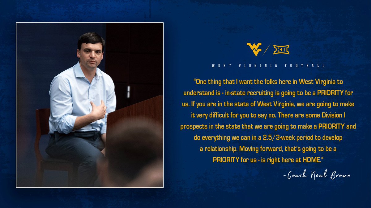 WVUfootball tweet picture