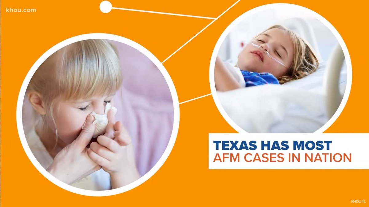 TEGNA's tweet image. Across the country, doctors are seeing a spike in cases of a polio-like illness. @KHOU's @RekhaKHOU investigates how it's impacting kids in Texas. on.khou.com/2RBVjiU