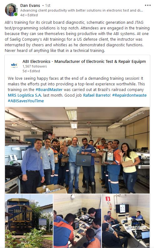 Saelig's tweet photo. Good job #abielectronics ! https://t.co/mwGPHdmxLb