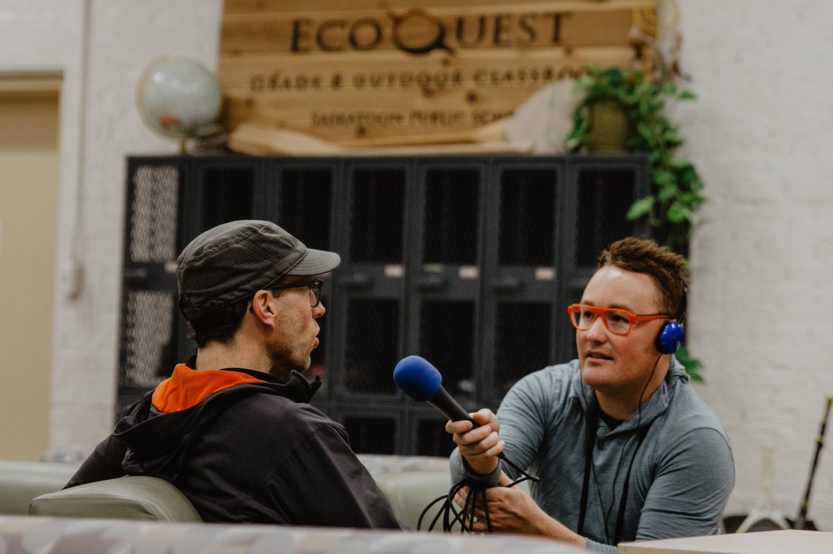 UndergroundYxe's tweet photo. EPISODE EIGHT DROPS TOMORROW! It focuses on Saskatoon’s EcoQuest Program. It’s an amazing grade 8 outdoor education program that’s doing wonders for students. Part 1 features EcoQuest teacher, @TylerRittinger. Part Two focuses on the students! Subscribe on @ApplePodcasts. https://t.co/DPOobVgTm4