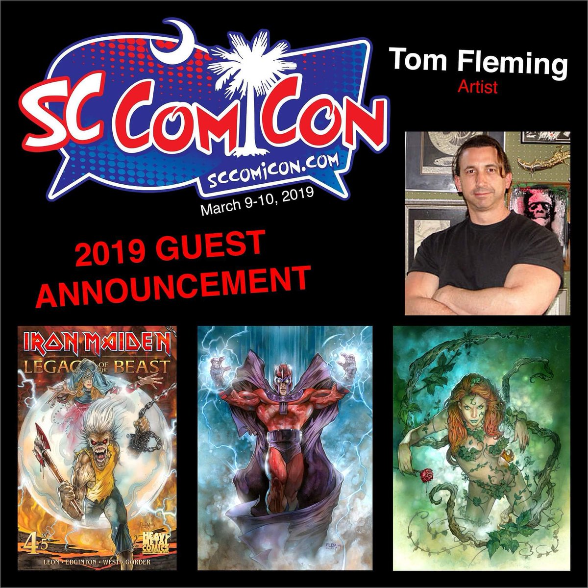 SC Comicon tweet media