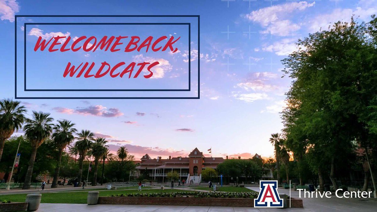 We are so excited to welcome back our favorite Wildcats! Start off the semester strong, end it stronger💪😺