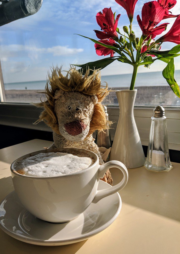 1 of 2 Went out for a wander around the Arundel area of West Sussex with Herself ( <a href="/WildlifeWanders/">Tricia Ryder</a> ) today, whilst my best mate <a href="/Ponders14/">Mr Ponders</a> kept the rest of the household buddies company.  Started at the beach.. sunny but very cold - so coffee was welcome!