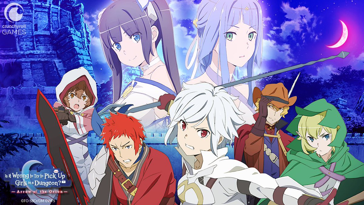 danmachi arrow of the orion crunchyroll