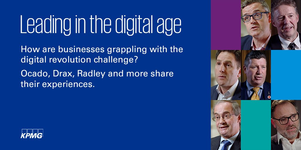 kpmguk's tweet image. Are you leading in the #digital age? Business leaders tell #KPMGExecutiveExchanges how they are tackling the digital challenge. Download the report: bit.ly/TimesReport