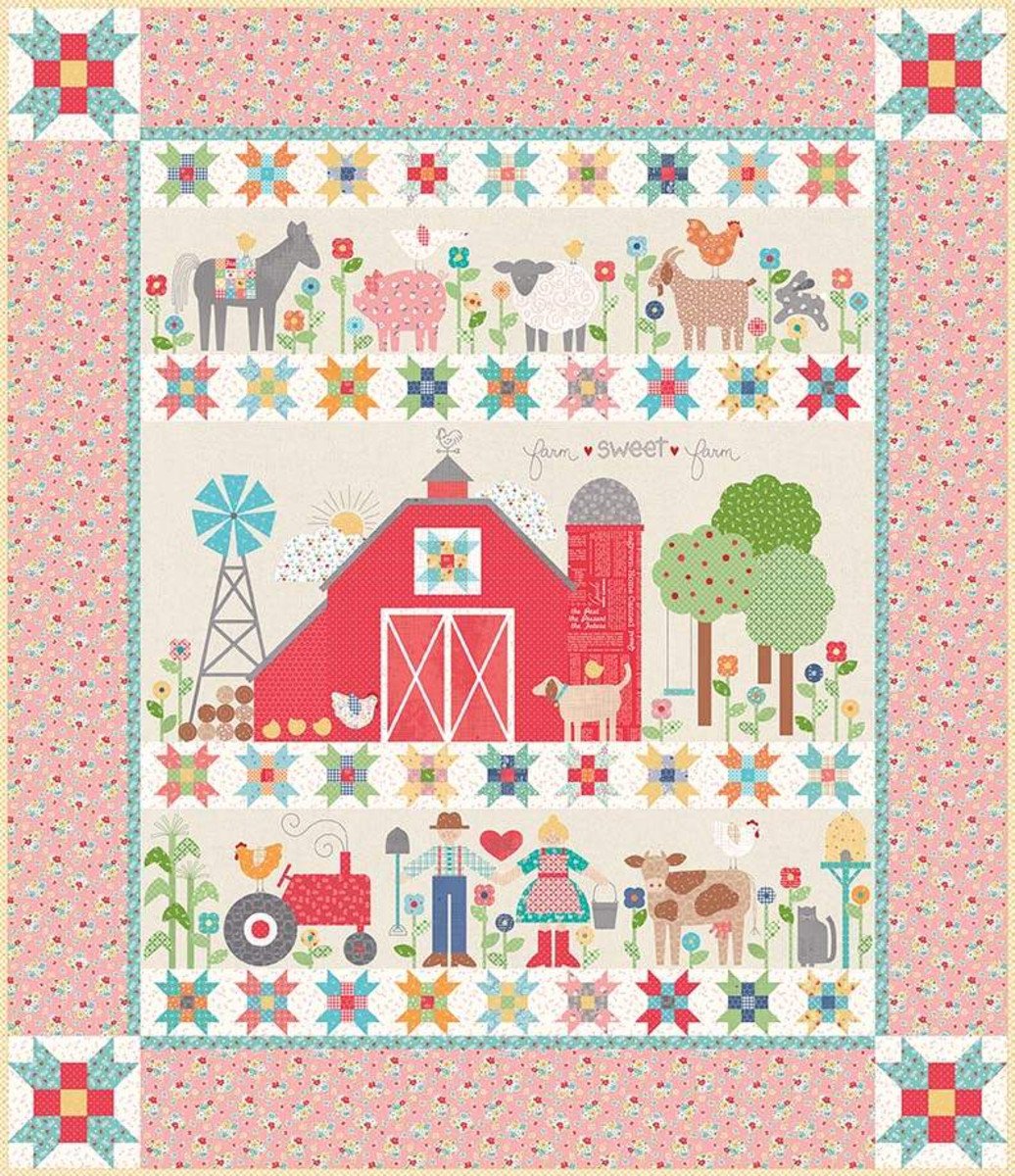 Mytimelessday1's tweet photo. #farmsweetfarmsewalong starts January 28th. Make the quilt and lots of other fun projects as you stitch along with @beelori on her blog each week. Preorder your #farmsweetfarmquiltkit #mytimelessday Free US shipping! https://t.co/wCuiLMXcoQ https://t.co/zIWcMQFurq