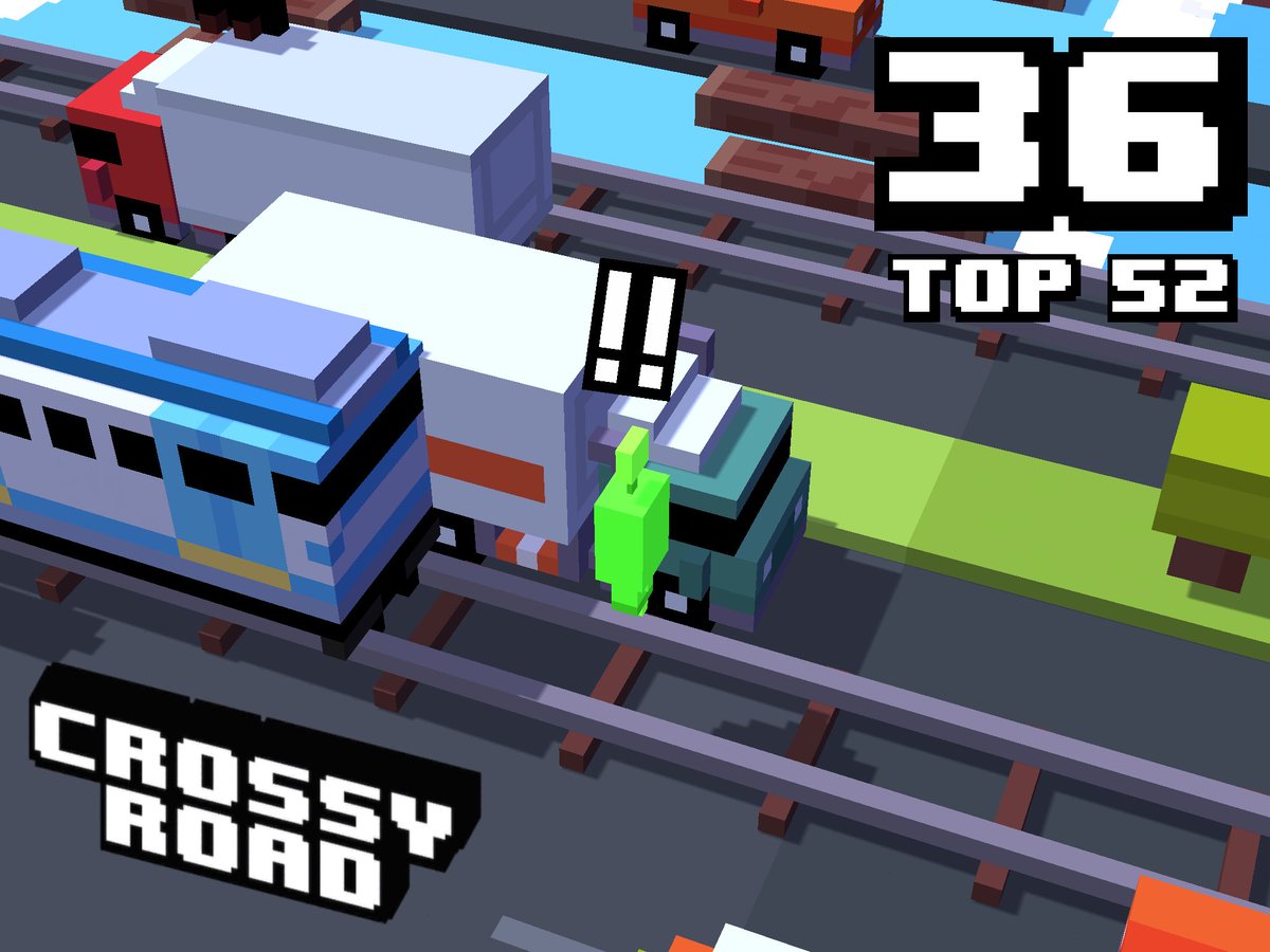 PseabornSeaborn's tweet image. 36 on #crossyroad. My top is 52. crossyroad.com