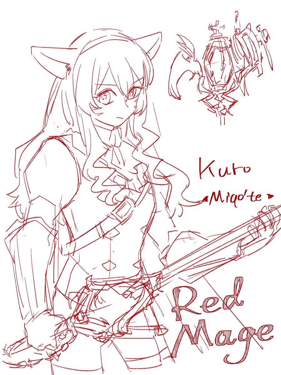 #真矢クロ
FF14paro 