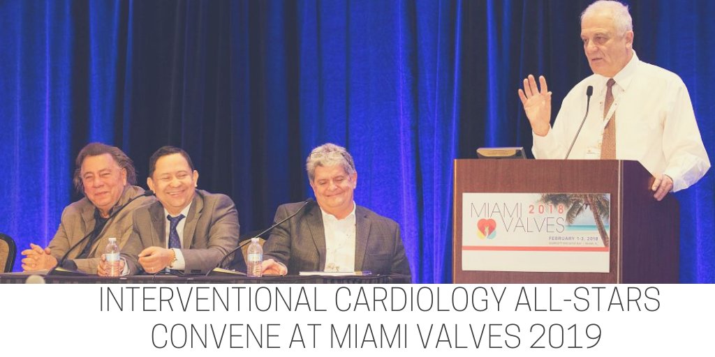 miamivalves's tweet photo. Have you seen the faculty lineup for #MiamiValves 2019? Check it out today at: https://t.co/QMsGLHnAYc #HeartStructure #TranscatheterTherapies https://t.co/1P2TFogtXY