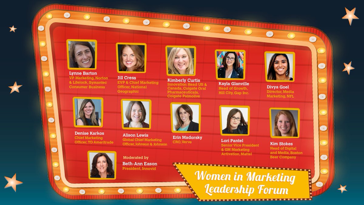 BrandInnovators's tweet photo. Inspired by these fearless #BossLadies who are speaking on Brand Innovators Women in Marketing Roundtable👏 @symantec @NatGeo @jillcress @Colgate @hillcity @kaylaglanville @NFL @dig_divya @TDAmeritrade @dckarkos_TDA @mattel #KimStokes @SamuelAdamsBeer @baeason @innovid #BISummit https://t.co/b1Oy1O7nd1