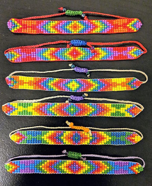 Thin Shades of Rainbow bracelets now available at the ReVi Store. Revistore.org just search for "Rainbow" to also see other 🌈 themed bracelets... bit.ly/2FhLQaA