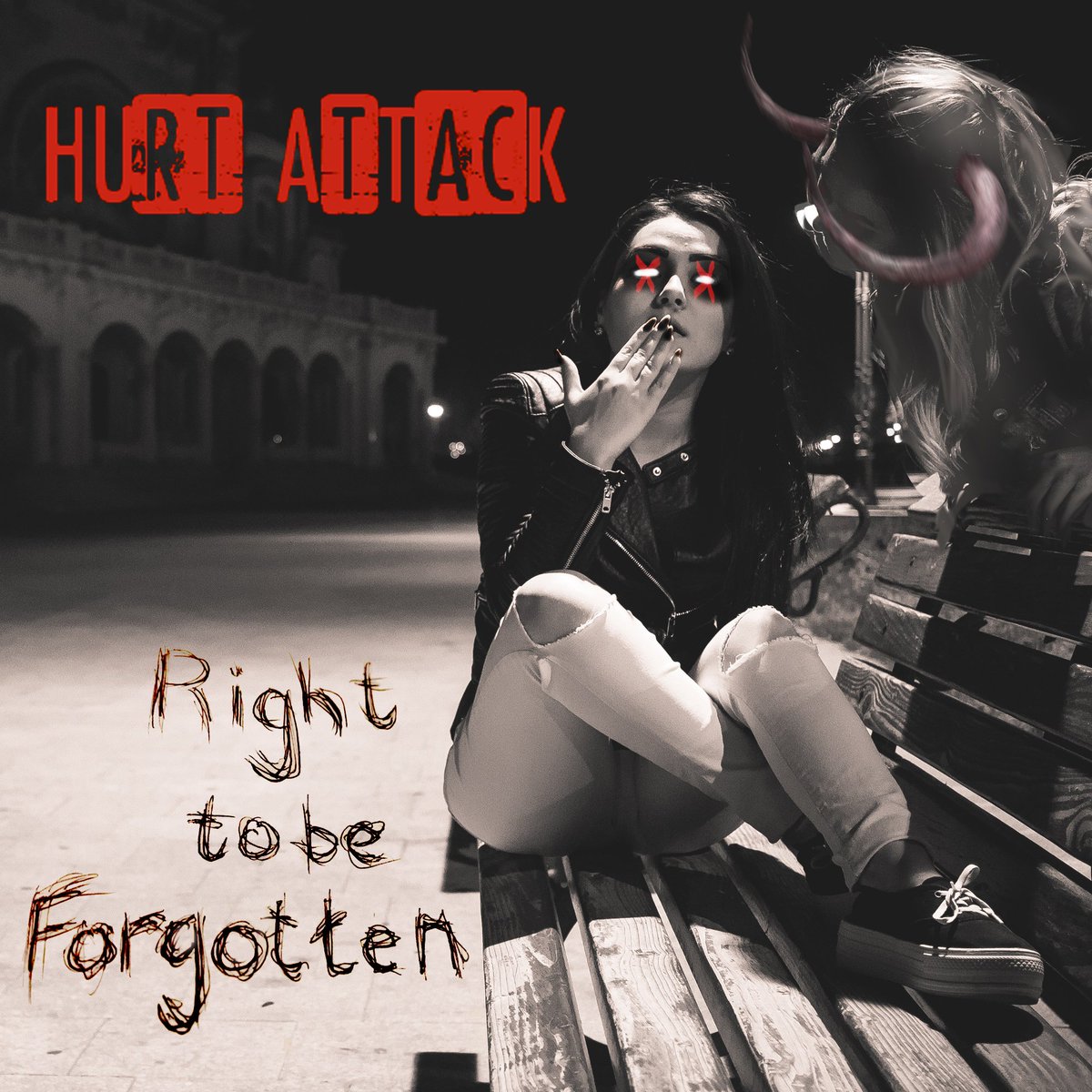 Thehurtattack's tweet photo. Our new single 'Right To Be Forgotten'' is out 8/2/19 !! https://t.co/6iKOE9ZCwv