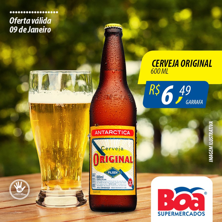 Cerveja Original 600ml