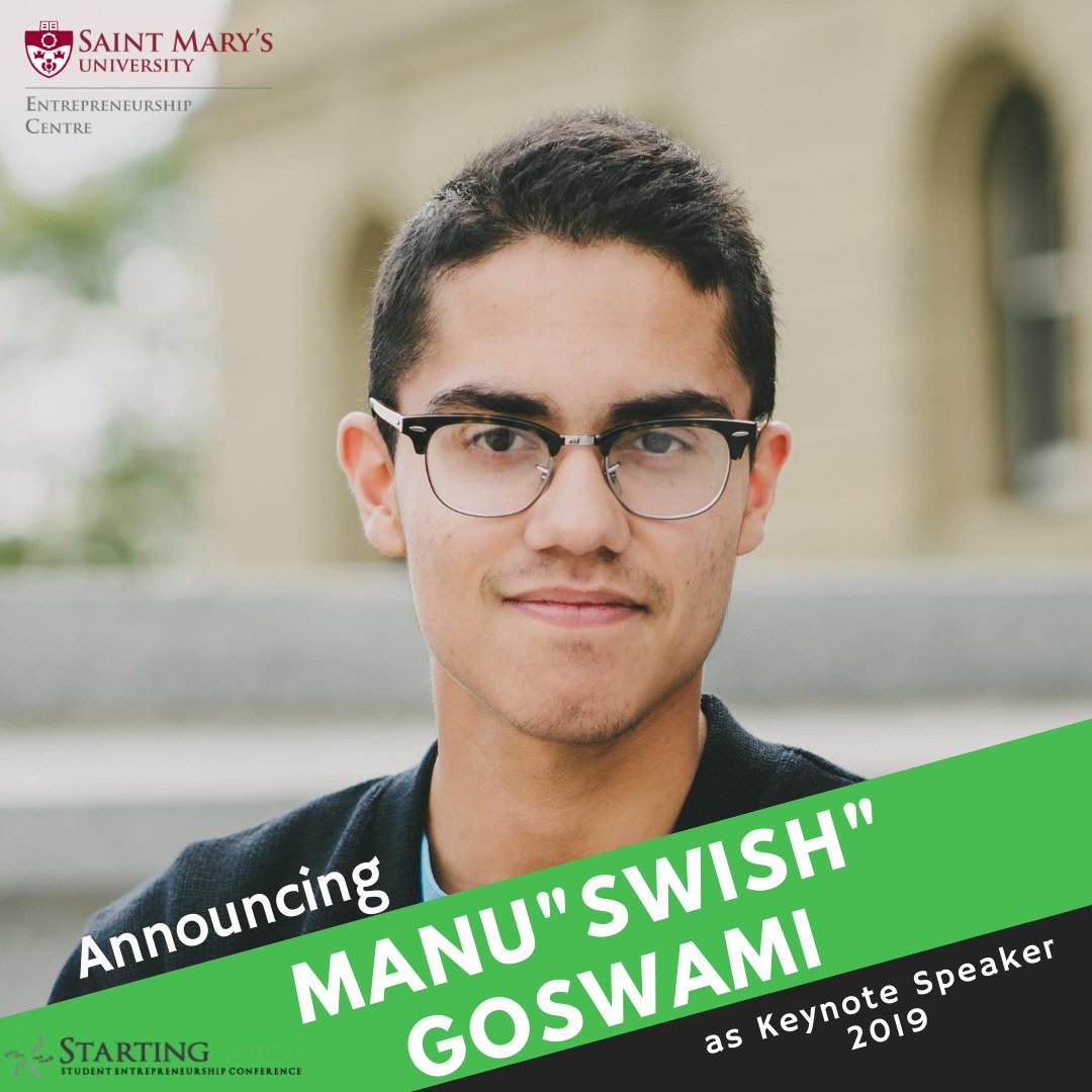 StartingPointHx's tweet photo. It's finally that time!! We have been absolutely busting at the seams to share this exciting news with you - Manu "Swish" Goswami will be joining us as Keynote Speaker for Starting Point 2019! Read more about him here: https://t.co/AnYyAXjK53 @goswish #StartingPoint2019 https://t.co/edPO4fHHcd