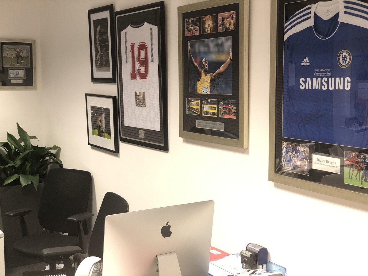 A nice little bit of decor added to the Prolific Commercial Finance wall of fame today.