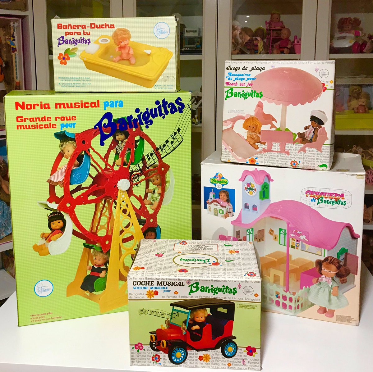 muñecas de famosa años 80