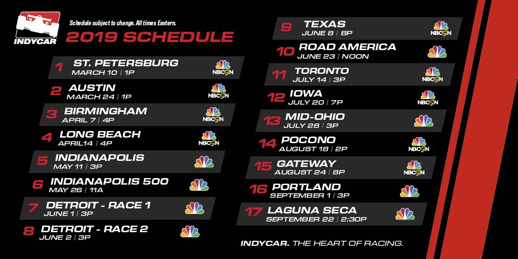 NTT IndyCar Series on Twitter "Never miss a moment. Sign up for