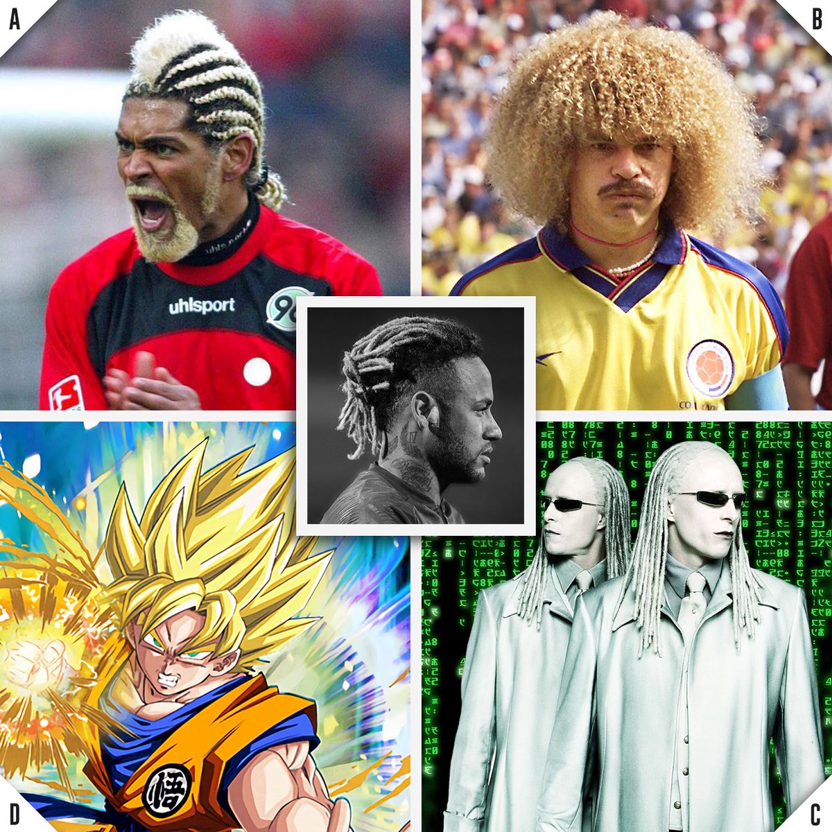 Where will the evolution of <a href="/neymarjr/">Neymar Jr</a>’s hair take us next? 🤔🧐