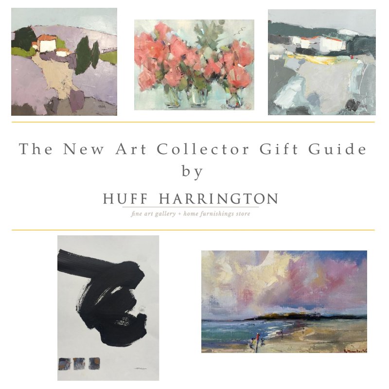 Looking for different ways to spruce up your nest in the New Year? Find pieces from our $1000.00 &amp; under curated art collection here a Huff Harrington. A little art can transform any space! Click the link to find your new piece-ow.ly/RdjU30n4Naa. #art #artcollection #design